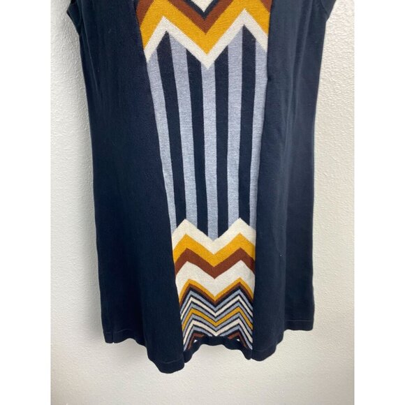 Missoni x Target Women Knit Sweater Dress Size Medium Black Sleeveless Geometric - Picture 7 of 10